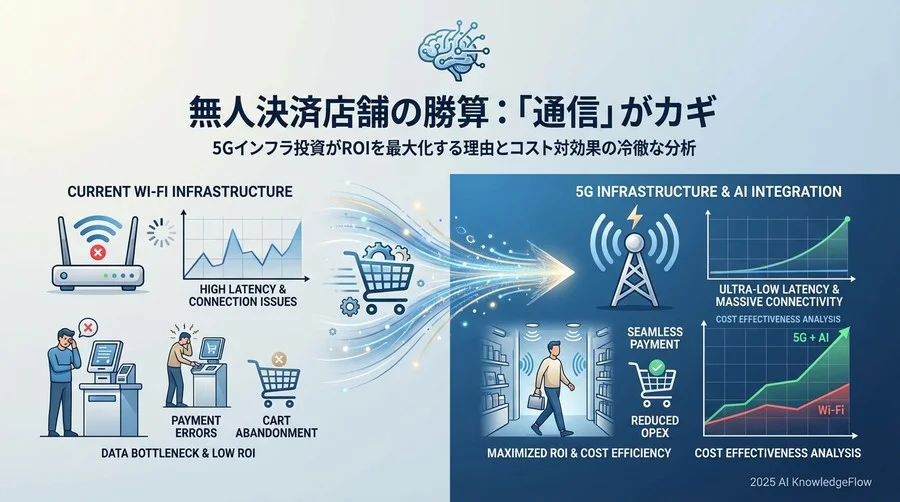 比較検証：Wi-Fi/有線型 vs 5G/AI型 - Section Image