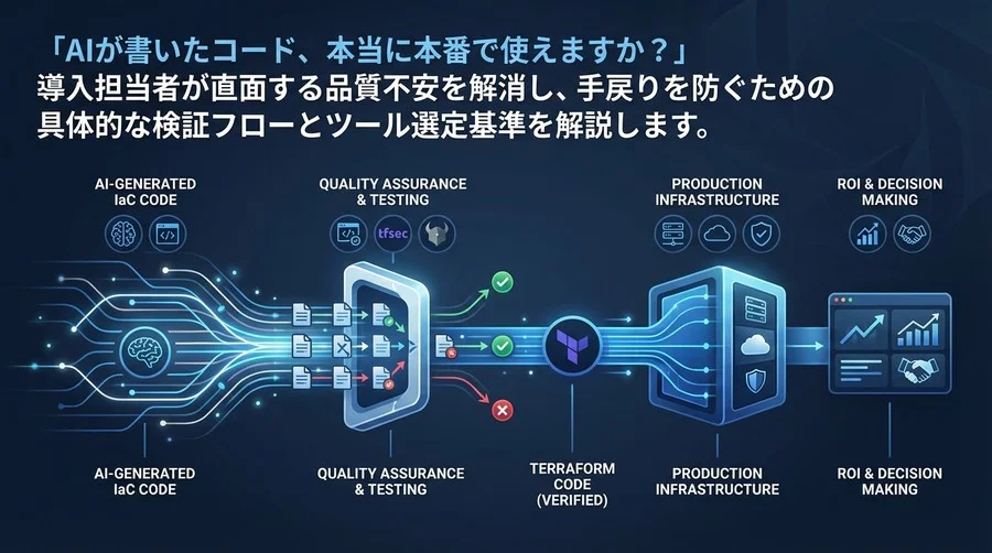 IaC生成AI導入: Terraformコード品質を担保するガイド