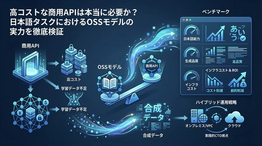 高コストな商用APIは本当に必要か？日本語タスクにおけるOSSモデルの実力を徹底検証
