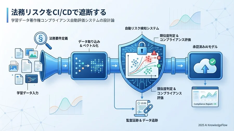 全体アーキテクチャ：リスク検知パイプラインの構成図 - Section Image