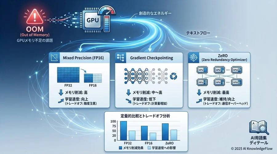 【比較検討】主要なメモリ削減テクニックのトレードオフ分析 - Section Image