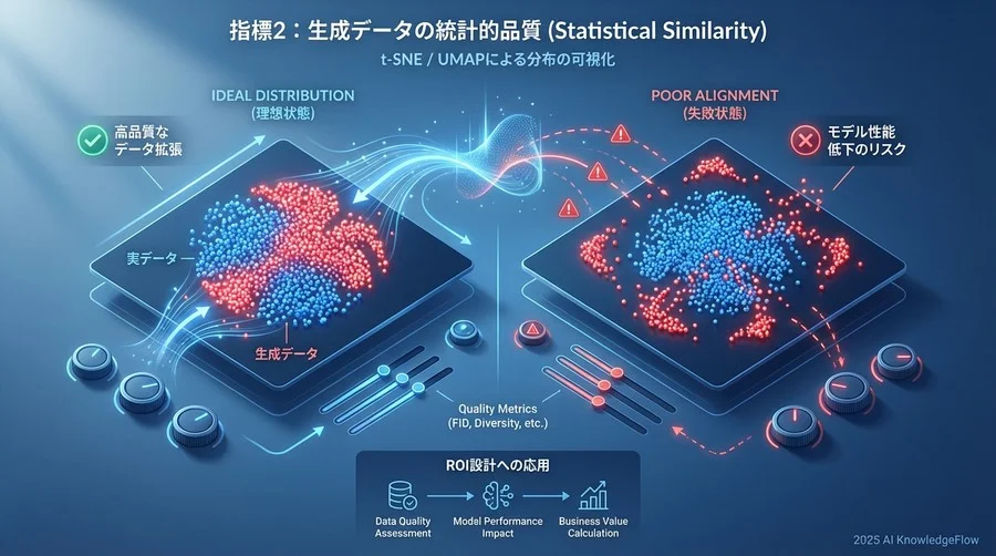 指標2：生成データの統計的品質（Statistical Similarity） - Section Image