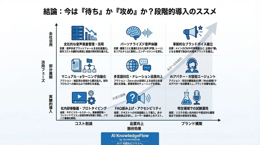 「まだ機械っぽい」は過去の話？たった3秒で声を再現するZero-shot音声合成の実力と2025年予測 - Conclusion Image
