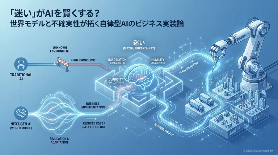 視点1：世界モデルはAIに「想像力」という翼を与える - Section Image