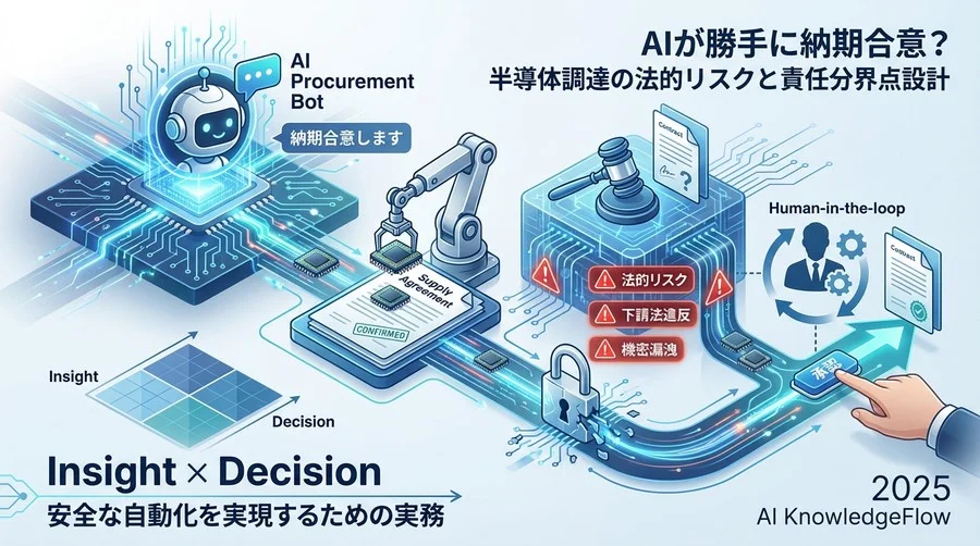 半導体調達におけるAI対話の法的リスクマップ - Section Image