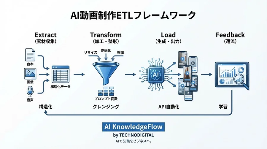 動画生成AIでショート広告を量産する「データパイプライン」設計術：ツール導入で終わらせない制作体制の作り方 - Conclusion Image