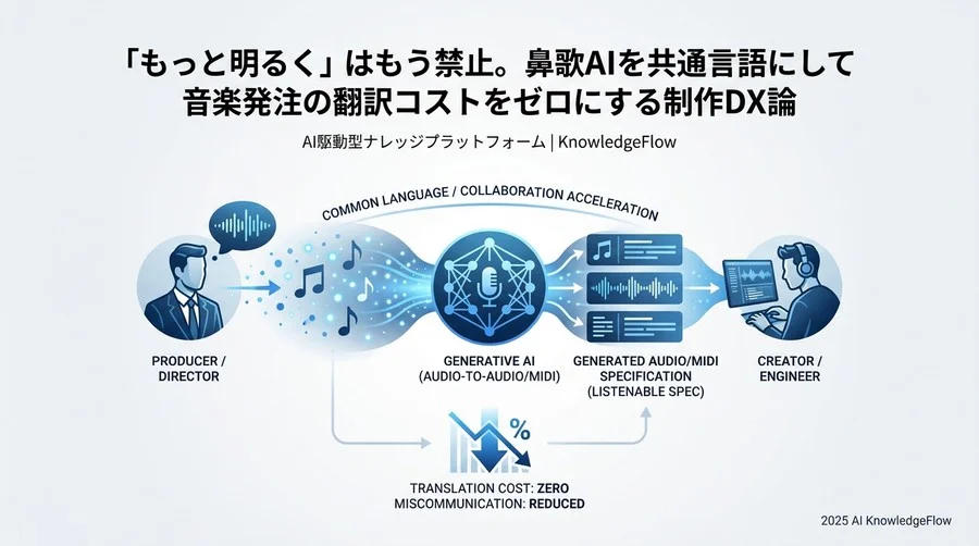 鼻歌AIの技術的ブラックボックスを開ける：なぜ「意図」が伝わるのか - Section Image