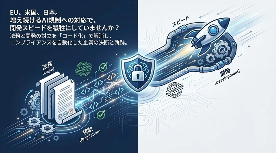 法務と開発の冷戦を終わらせる。AI規制対応を「Compliance-as-Code」で自動化した組織の全記録