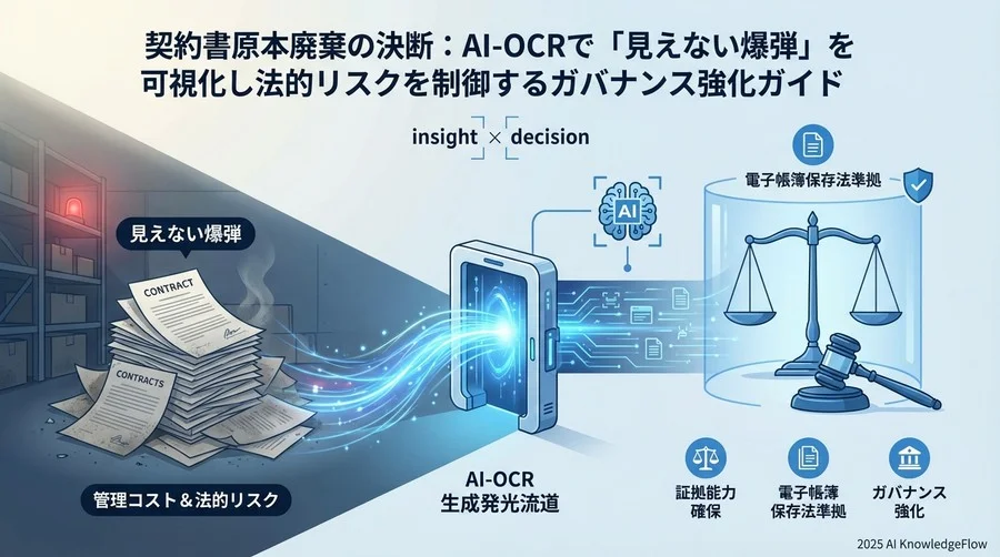 原本廃棄のための「電帳法スキャナ保存」完全準拠フロー - Section Image