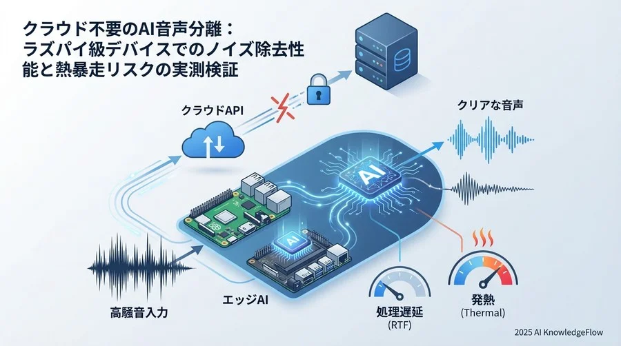 なぜ「完全オフライン」の音声分離が必要なのか：現場の制約とクラウドの限界 - Section Image