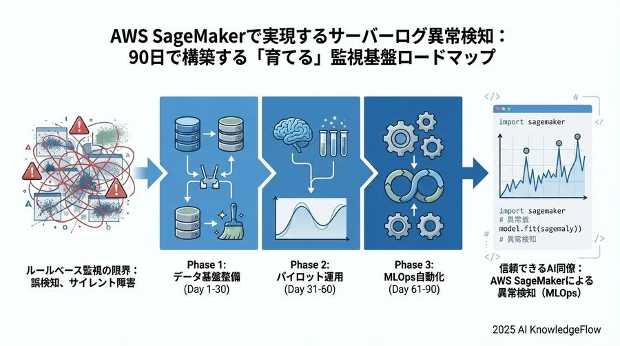 Phase 3 [Day 61-90]：本格稼働とMLOpsによる自動化 - Section Image 3