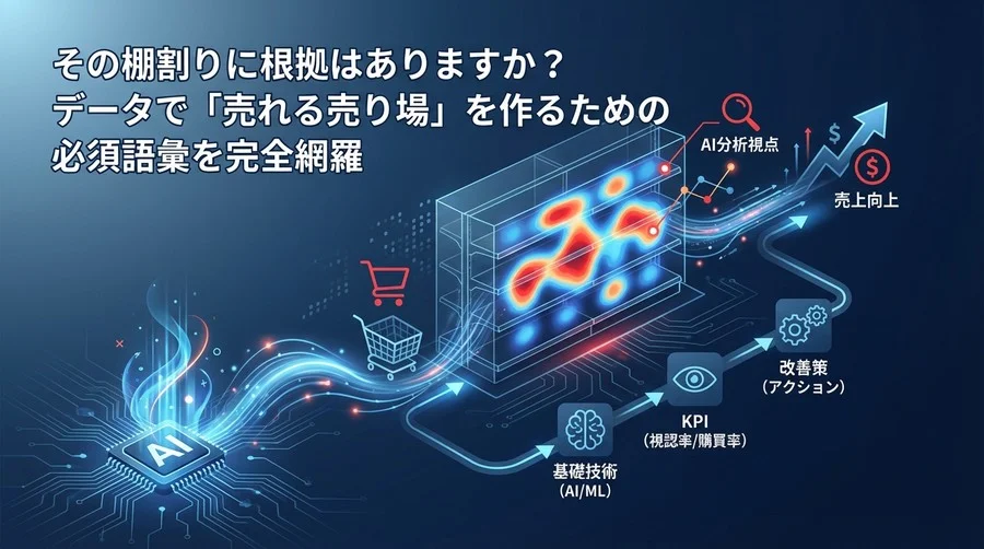 その棚割りに根拠は？AIヒートマップで「売れる売り場」を作る必須語彙と活用術