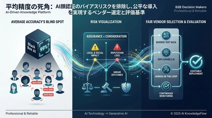 「平均精度」の罠：顔認証におけるバイアスの実態とビジネスリスク - Section Image