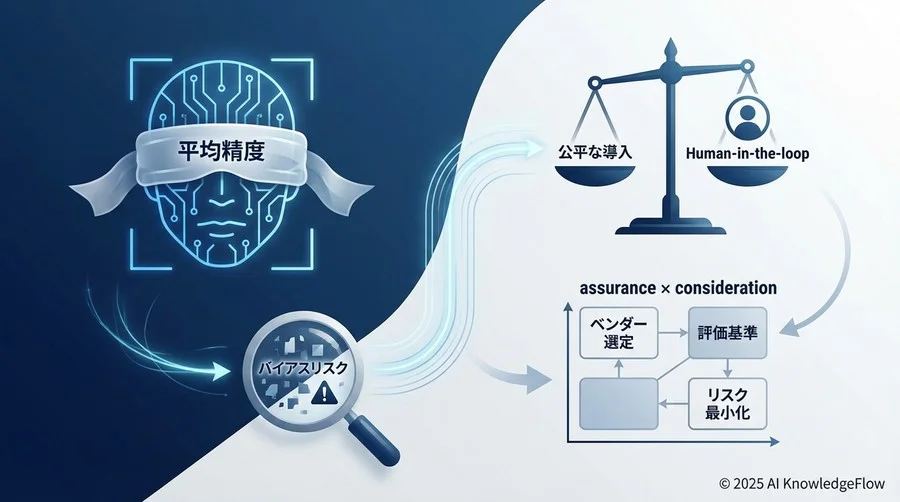 リスク評価マトリクス：ベンダー選定で問うべき「公平性指標」 - Section Image