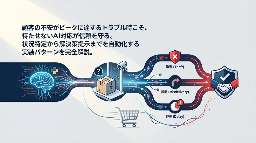 信頼を守る置き配トラブル対応AIエージェントのPython実装ガイド