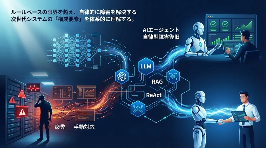 AIエージェントで実現する「自律型障害復旧」の全貌：SREが知るべきアーキテクチャと核心技術