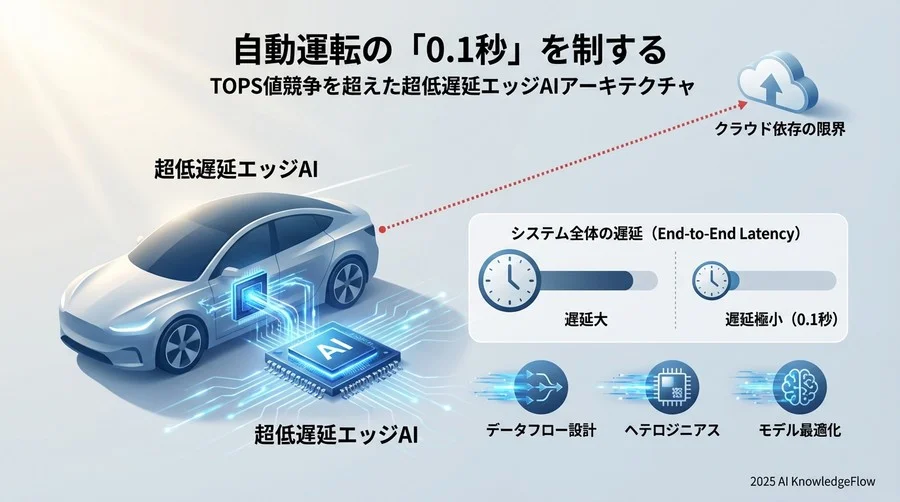 超低遅延を実現するアーキテクチャ設計の3つの柱 - Section Image