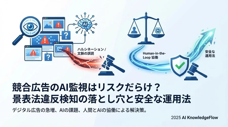 対策：法務リスクを遮断する「Human-in-the-Loop」審査フロー - Section Image