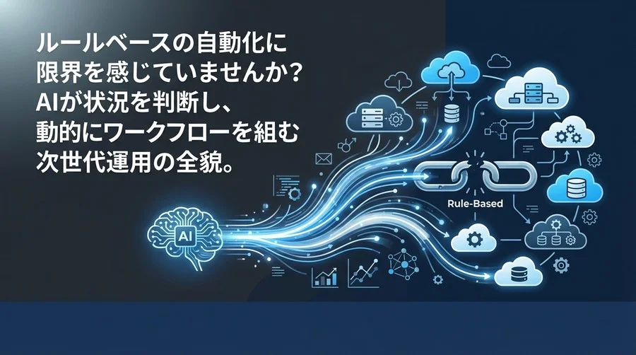 ルールベースの限界を超える。自律型AIエージェントが切り拓く「自己修復するクラウド運用」の夜明け