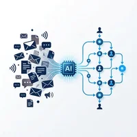 非構造化データを活用した業務プロセス相関図の構築法