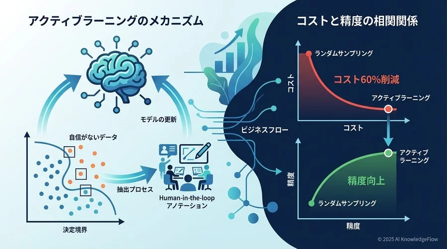 Q2: アクティブラーニング導入で変わる「コスト」と「精度」の相関関係 - Section Image