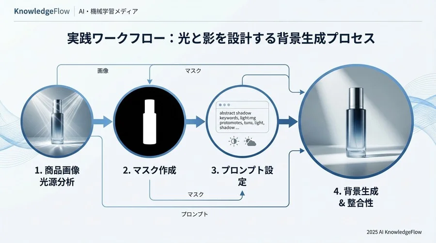 実践ワークフロー：光と影を設計する背景生成プロセス - Section Image