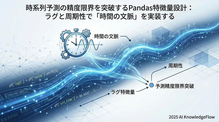 周期性特徴量（Cyclical Features）：時間の「円環」を表現する - Section Image