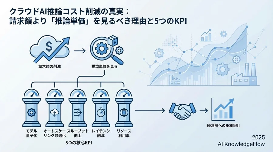AIコスト最適化を評価する5つの核心KPI - Section Image