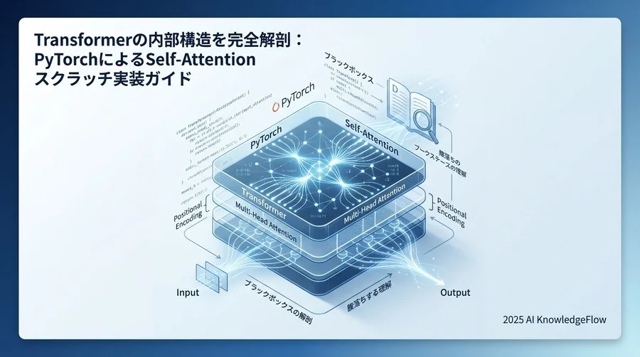 Multi-Head Attentionへの拡張と統合 - Section Image