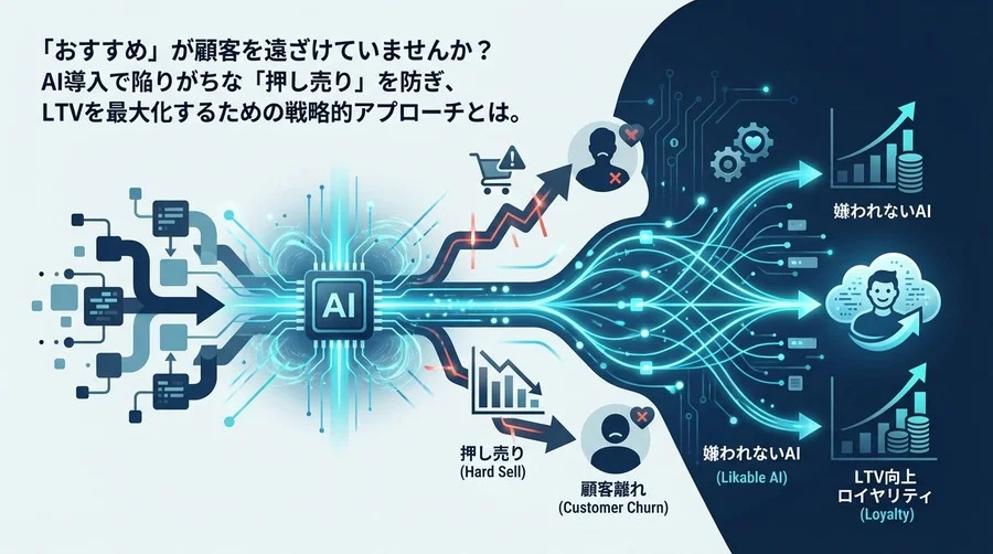 EC売上を最大化する「嫌われない」AIレコメンド：LTVを高める戦略的自動化
