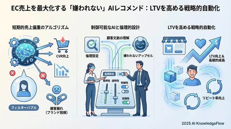 Q1：AIレコメンド導入企業の4割が失敗する「CVRの罠」とは？ - Section Image
