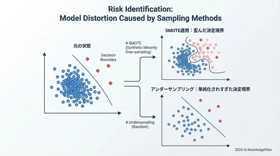 リスク特定：サンプリング手法が招く「モデルの歪み」 - Section Image