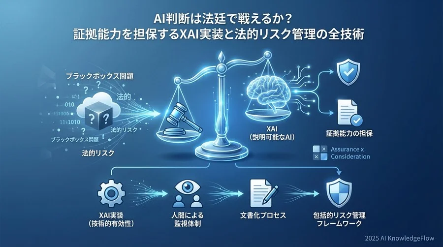 AIの「証拠能力」が問われる法的リスクの所在 - Section Image