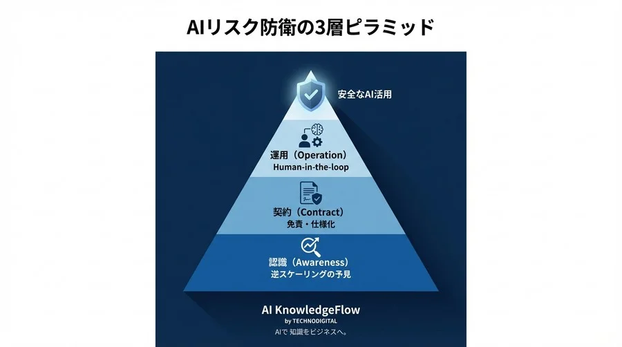 AIの「逆スケーリング」が招く法的リスクとは？契約とガバナンスで防ぐバイアス対策の実務 - Conclusion Image