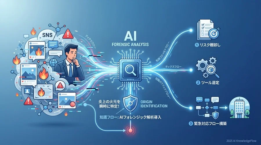 専門知識ゼロでも分かる！AIフォレンジック解析の仕組み - Section Image