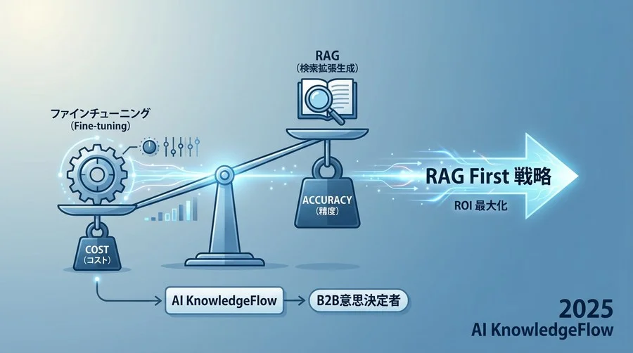 基本原則：RAGとファインチューニングの役割を「学習」と「参照」で再定義する - Section Image