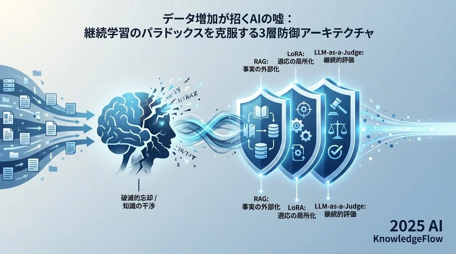 ハルシネーションを「防ぐ」のではなく「管理する」ための3層アーキテクチャ - Section Image