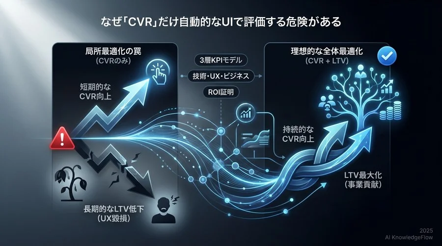 なぜ動的UIの評価は「CVR」だけでは危険なのか - Section Image