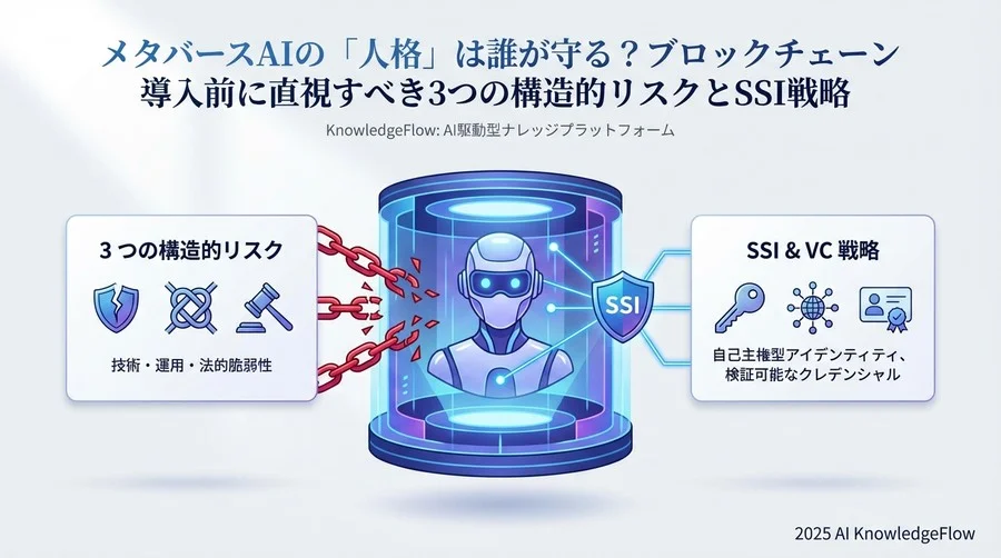 現実的な緩和策：SSI（自己主権型アイデンティティ）とVerifiable Credentials - Section Image
