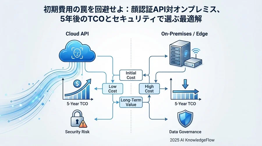 基礎解説：クラウド型APIとオンプレミス（SDK/エッジ）の構造的違い - Section Image