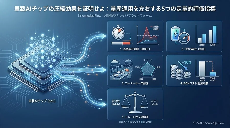 なぜ「圧縮率」だけでは不十分なのか：車載AI特有の評価基準 - Section Image