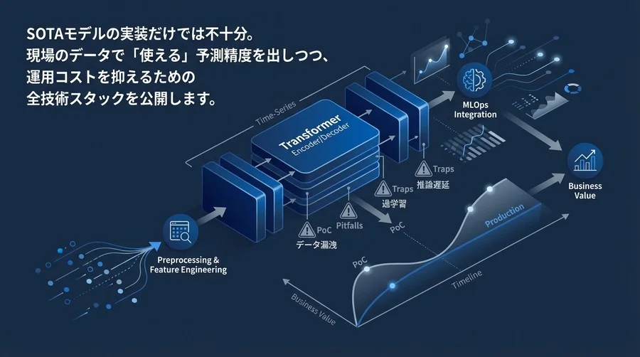 PoCで終わらせない！Transformerによる時系列予測の本番運用