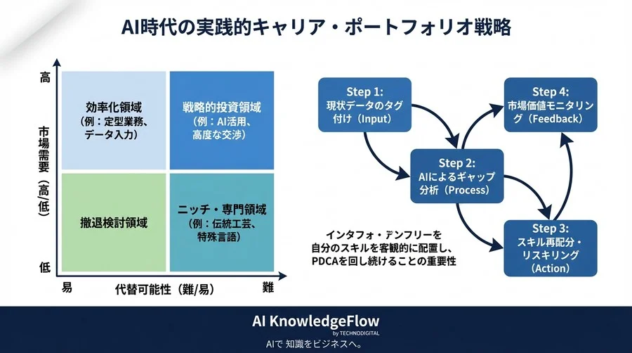 AI参謀と作るスキルポートフォリオ：5年後の市場価値を最大化するキャリア資産運用術 - Conclusion Image
