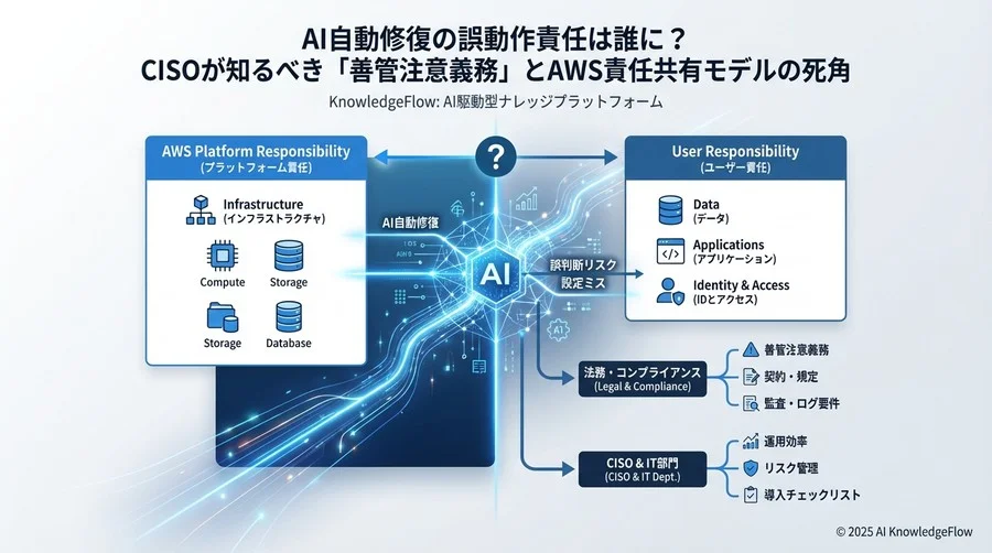 AWS責任共有モデルの再定義：AIが介在するグレーゾーン - Section Image