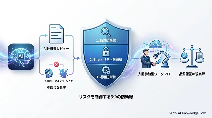 実践的緩和策：リスクを制御する「人間参加型」ワークフロー - Section Image 3