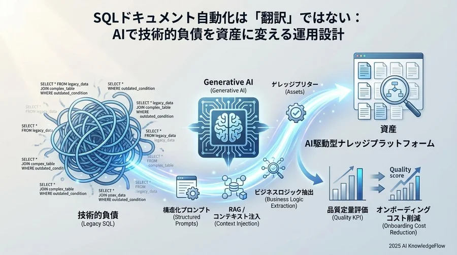 AIドキュメント生成における3つの品質原則 - Section Image