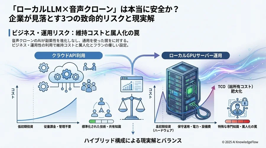 ビジネス・運用リスク：維持コストと属人化の罠 - Section Image 3