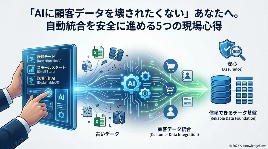 心得1：まずは「疑わしいデータ」をAIに検知させることから始める - Section Image