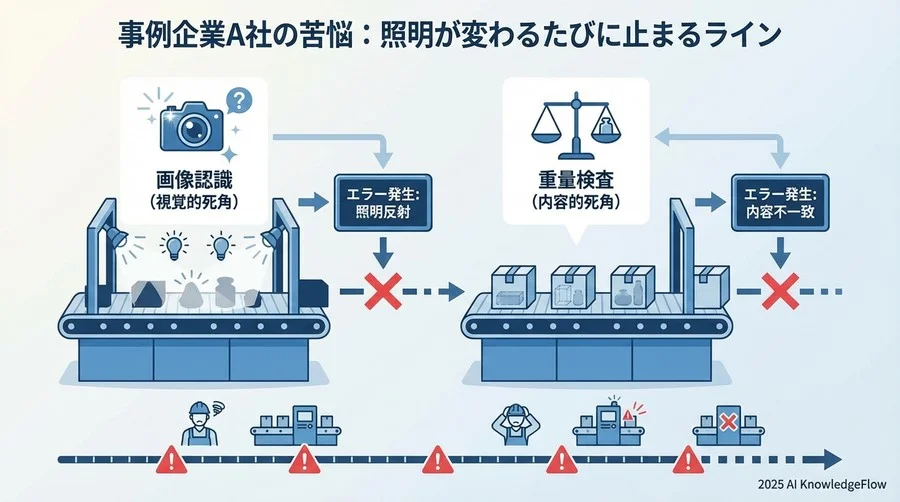 導入企業の苦悩：照明が変わるたびに止まるライン - Section Image