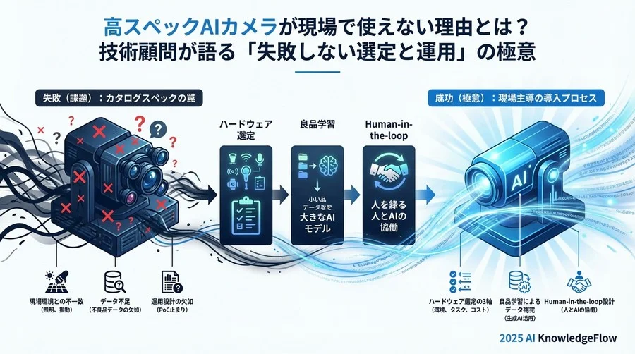 Q3：実録・導入ステップ。データ不足を乗り越える「良品学習」アプローチ - Section Image 3